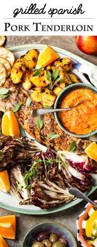 Check spelling or type a new query. Spanish Grilled Pork Tenderloin With Peaches And Radicchio Just A Little Bit Of Bacon