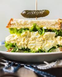 Becky The Cookie Rookie On Instagram A Handful Of Pantry Staples Some Boiled Egg In 2020 Egg Salad Sandwich Recipe Egg Salad Sandwiches Classic Egg Salad Sandwich