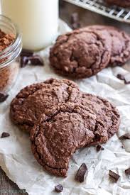 Stir till well incorporated to become a soft dough. Chewy Chocolate Almond Cookies Recipe Runner