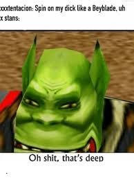Xxtentacion Spin On My Dick Like A Beyblade Uh X Stans Oh Shit That S Deep Beyblade Meme On Me Me