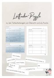 Leitfaden Puzzle Zu Den Teilbarkeitsregeln Unterrichtsmaterial Im Fach Mathematik In 2020 Mathematikunterricht Mathematik Leitfaden