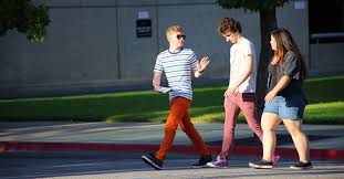 People walking on the street. Facts And Stats About Walking Ramblers
