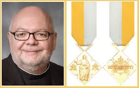 Brother Richard Awarded Service Medal From Pope Francis