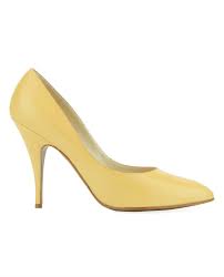 Salvatore Ferragamo Yellow Heels