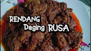 Senarai resepi panduan masakan berasaskan daging rusa. Rendang Daging Rusa Youtube