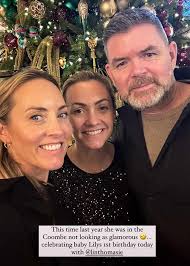 Inside Kathryn Thomas's Festive Afternoon Outing With Family