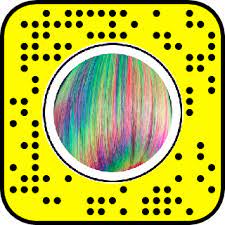 Rainbow Changing Hair Snapchat Lens Filter Filter Hair Lenses Rainbow Snapchat Snapchat Lens Lens Filters Snapchat Sticker