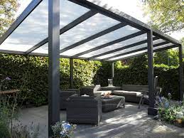 vrijstaande aluminium terrasoverkapping overkapping veranda tuin en terras huis en tuin tuin