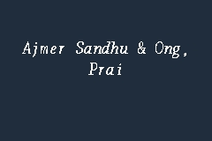 Ajmer sandhu & ong as a pupil where roghini managed personal injuries/road accident claims as well as general civil dispute resolutions. Ajmer Sandhu Ong Prai Law Firm In Prai