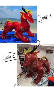 Strong PVC1.0mm Ride on Inflatable Chinese Dragon , Transparent Inflatable  Dragon Toy for Sale| Alibaba.com