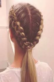 Follow me on all my social media! Braided Hairstyles Softball Hairstyles 52 Braid Hairstyle Ideas For Girls Nowadays Sporty Hairstyles Sports Hairstyles Game Day Hair