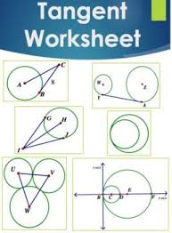 Circles Tangent Theorems Worksheet Theorems Worksheets Word Problems