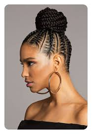 It features heavily layered hair with straightened up sides. 95 Best Ghana Braids Styles For 2020 Style Easily