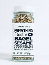 Add it to homemade trail mix take homemade snack mix like. Trader Joe S Everything But The Bagel Sesame Seasoning Blend 2 3oz For Sale Online Ebay