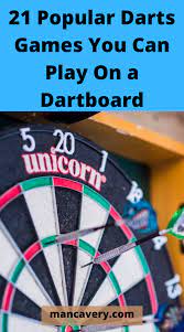 Cricket can be played by two players or teams, using three darts per throw each. 21 Popular Darts Games You Can Play On A Dartboard Darts Game Darts Dart Board