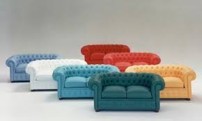 Actually as a boy i remember the first time i ever saw a chesterfield sofa. Chesterfield Sofa Manchester Ar T Ex Sas Leder 2 Personen Blau