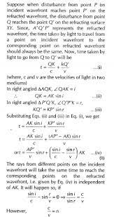 Important Questions For Cbse Class 12 Physics Huygens Principle Physics And Mathematics Physics Physics Tricks