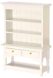 Kitchen & dining room sets : Dolls House Shabby Chic White Dresser Miniature Kitchen Dining Room Furniture For Sale Online