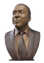 Robert L. Bob Johnson Bust for Emmys Hall of Fame