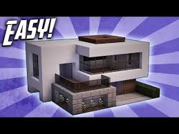 Minecraft How To Build A Small Modern House Tutorial 16 Minecraft Servers View Small Modern Home Minecraft Modern Modern Minecraft Houses