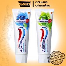 Kem đánh răng Aquafresh Nhật 140g, giúp răng trắng sạch, chắc khỏe