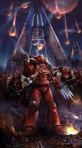 Blood Ravens - Art by Matt Bradbury - 40K Gallery