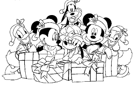 Minnie mouse christmas coloring pages xmas stuff for minnie. Disney Christmas Coloring Pages Coloring And Drawing