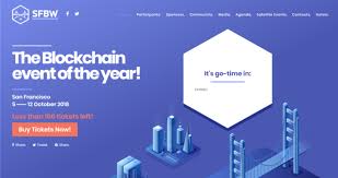 Come check it out at blox! At Blockchain Week San Francisco The Cryptocurrency Space Grows Out Of Lambos Amp Guccis