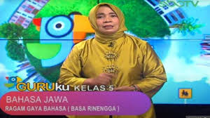 Contoh paragraf nganggo basa rinengga. Soal Dan Jawaban Sbo Tv Sd Kelas 5 Kamis 4 Februari Tembung Panyandra Penyendhu Pepindhan Parikan Surya