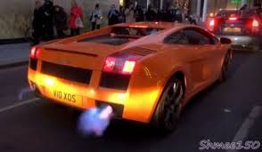 Exhaust Fire Muffler Lamborghini Gallardo Lamborghini Hot Cars