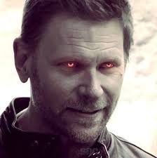 There are two Lucifer guest stars nominated. I personally recommend voting  for Neil Gaiman because he's not just the voice of God in a bonus episode,  he's also this version of Lucifer's