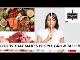 We're going to focus here on healthy fats and foods that are packed with fiber. 10 Foods That Makes You Grow Taller Youtube