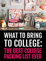 This College Packing List Has Everything You Need For Back To School Her Campus College Packing Lists College Packing College Dorm