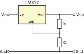 typical lm317 resistor values electrical engineering stack