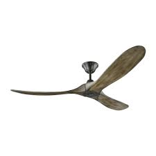 Generally speaking, regular blades are. Monte Carlo Fans 3mavr60 Maverick 3 Blade Ceiling Fan With Handheld Control In Contemporary Style 60 Inches Wide By 11 7 Inches High