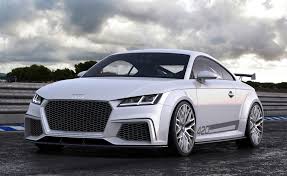 White audi tt convertible coupe, car, triple screen, audi r8. 2014 Audi Tt Quattro Sport Concept Wallpapers Supercars Net