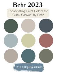Behr 2025 Paint Colors