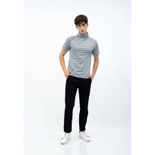 Jika resolusi rendah, gambar kabur dan mustahil. Jual Turtle Neck Shirt Kerah Tinggi Lengan Pendek Kaos Polos Houseofcuff Murah Mei 2021 Blibli