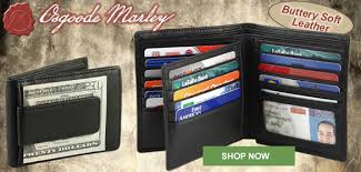 Mens genuine leather money clip wallet magnetic black id credit card holder mc18top rated seller. Walletgear
