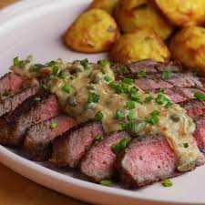 Ribeye Steak With Creamy Mustard Sauce Recipe Ribeye Steak Creamy Mustard Sauce Skirt Steak