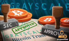 Grayscale Bitcoin Trust Scores Reporting Company License From Sec Btcmanager Bitcoin Company Bitcoin Securities And Exchange Commission