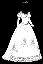 For example, choosing bright colors can create a festive look. Download Masquerade Dresses Clipart Gown Black And White Costume Coloring Pages Of Princess Dresses Full Size Png Image Pngkit