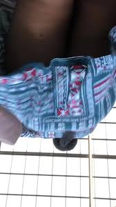 Ebony upskirt (I think she felt something was off lol!) - ThisVid.com