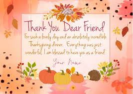 Show off your attitude for gratitude with these wonderful thank you images and. Thank You Note Autumn And Thanksgiving Theme Vorlage Postermywall