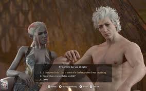 Did not expect the female drow twin to be this wholesome : rBaldursGate3