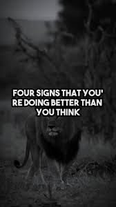 Four Signs You're Doing Better Than You Think