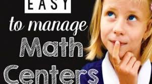 Making Math Centers Easy and More Efficient