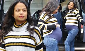 Maybe you would like to learn more about one of these? Christina Milian Puts On A Playful Display As She Shows Off Her Baby Bump After Hair Salon Visit Daily Mail Online
