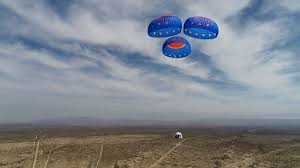 The faa has approved blue origin's maiden crewed rocket voyage set for july 20th with the company's founder jeff bezos aboard. Als Nachstes Mit Crew Erfolgreicher Weltraumflug Bei Blue Origin Heise Online