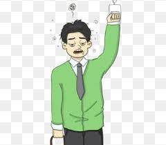A Green Man Is Very Sleepy Man Very Sleepy Green Png Transparent Clipart Image And Psd File For Free Download Green Man Man Clipart Tree Logo Design